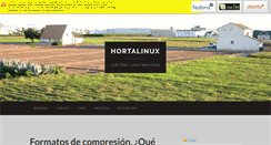 Desktop Screenshot of hortalinux.org